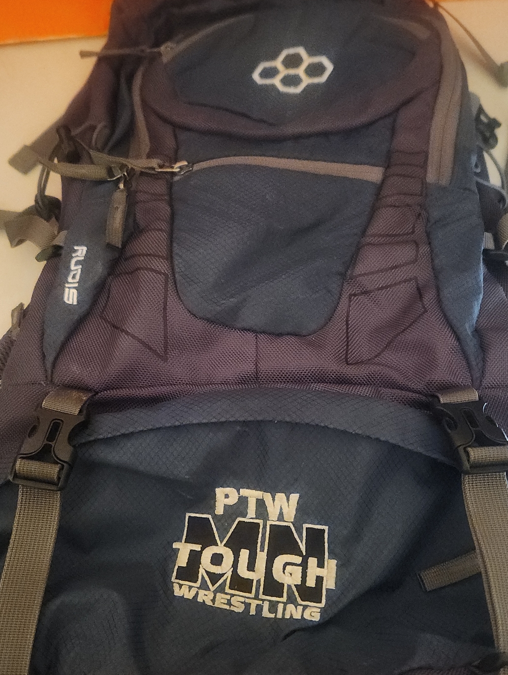 Navy Men's Backpack - Durable Athletic Pack